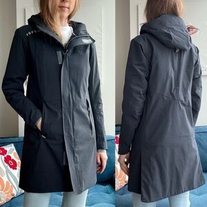 OROS Solarcore Gray Hood Long Sleeve Middle Parka XS